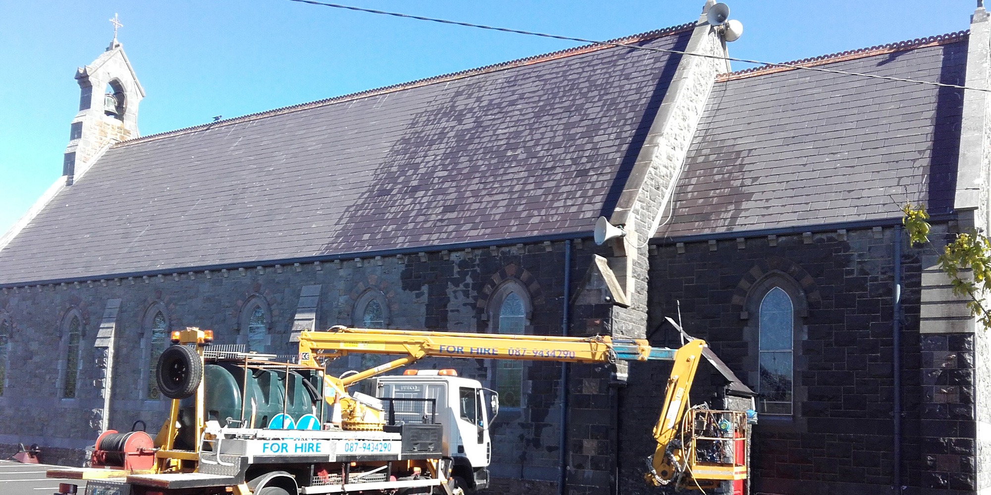 Church-roof-cleaning-services-Mayo,-Galway,-Sligo,-Roscommon-Ireland